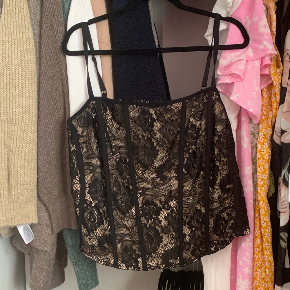 Torrid Cropped Corset Top